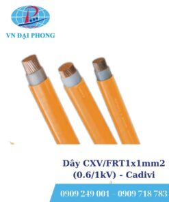 Dây cáp điện Cadivi CXV/FRT1x1mm2 (0.6/1kV)