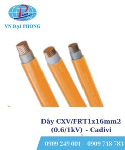 Dây cáp điện Cadivi CXV/FRT1x16mm2 (0.6/1kV)