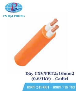 Dây cáp điện Cadivi CXV/FRT2x16mm2 (0.6/1kV)