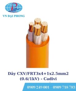 Dây cáp điện Cadivi CXV/FRT3x4+1x2.5mm2 (0.6/1kV)
