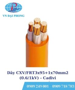 Dây cáp điện Cadivi CXV/FRT3x95+1x70mm2 (0.6/1kV)