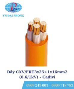 Dây cáp điện Cadivi CXV/FRT3x25+1x16mm2 (0.6/1kV)