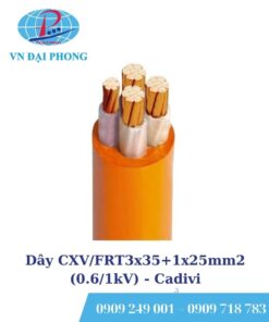 Dây cáp điện Cadivi CXV/FRT3x35+1x25mm2 (0.6/1kV)