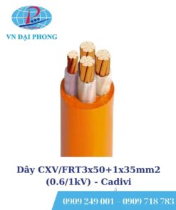 Dây cáp điện Cadivi CXV/FRT3x50+1x35mm2 (0.6/1kV)