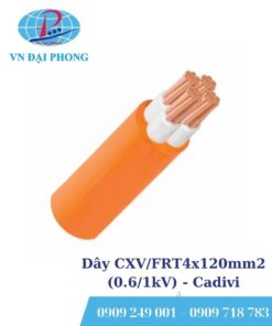 Dây cáp điện Cadivi CXV/FRT4x120mm2 (0.6/1kV)