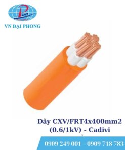 Dây cáp điện Cadivi CXV/FRT4x400mm2 (0.6/1kV)