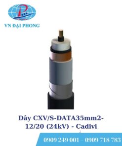 Dây cáp điện Cadivi CXV/S-DATA35mm2-12/20 (24kV)