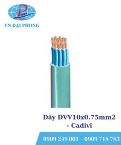 Dây cáp điện Cadivi DVV10x0.75mm2 (0.6/1kV)