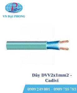 Dây cáp điện Cadivi DVV2x1mm2 (0.6/1kV)