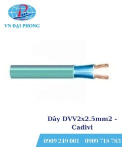 Dây cáp điện Cadivi DVV2x2.5mm2 (0.6/1kV)