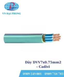 Dây cáp điện Cadivi DVV7x0.75mm2 (0.6/1kV)