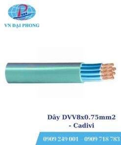 Dây cáp điện Cadivi DVV8x0.75mm2 (0.6/1kV)