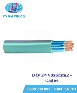 Dây cáp điện Cadivi DVV8x6mm2 (0.6/1kV)