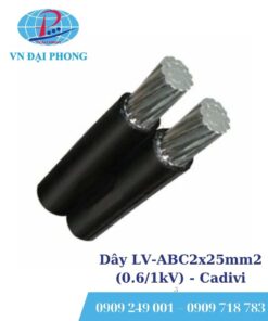 Dây cáp điện Cadivi LV-ABC2x25mm2 (0.6/1kV)