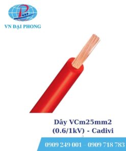Dây cáp điện Cadivi VCm25mm2 (0.6/1kV)