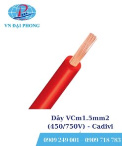 Dây cáp điện Cadivi VCm1.5mm2 (450/750V)