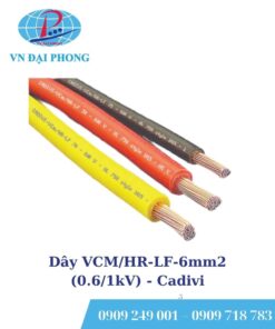 Dây cáp điện Cadivi VCM/HR-LF-6mm2 (0.6/1kV)