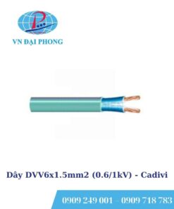 Dây cáp điện Cadivi DVV6x1.5mm2 (0.6/1kV)
