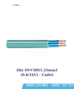 Dây cáp điện Cadivi DVV30X1.25mm2 (0.6/1kV)