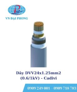 Dây cáp điện Cadivi DVV24x1.25mm2 (0.6/1kV)