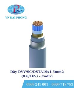 Dây cáp điện Cadivi DVV/SC/DSTA19x1.5mm2 (0.6/1kV)
