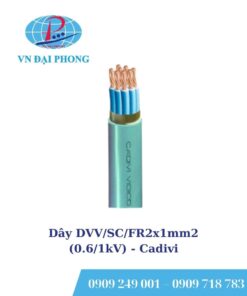 Dây cáp điện Cadivi DVV/SC/FR2x1mm2 (0.6/1kV)