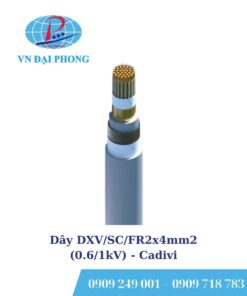 Dây cáp điện Cadivi DXV/SC/FR2x4mm2 (0.6/1kV)