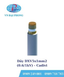 Dây cáp điện Cadivi DXV5x1mm2 (0.6/1kV)