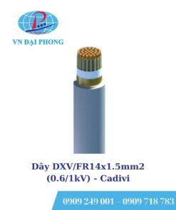 Dây cáp điện Cadivi DXV/FR14x1.5mm2 (0.6/1kV)