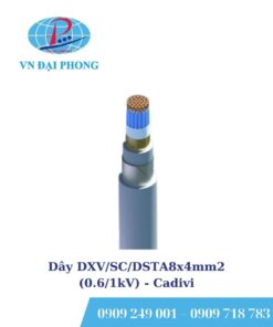 Dây cáp điện Cadivi DXV/SC/DSTA8x4mm2 (0.6/1kV)