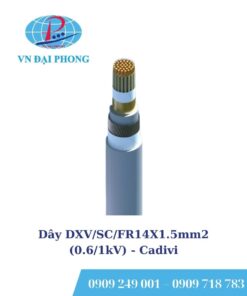 Dây cáp điện Cadivi DXV/SC/FR14X1.5mm2 (0.6/1kV)