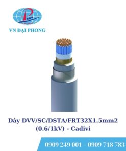 Dây cáp điện Cadivi DVV/SC/DSTA/FRT32X1.5mm2 (0.6/1kV)