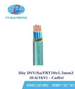 Dây cáp điện Cadivi DVV/Sa/FRT10x1.5mm2 (0.6/1kV)