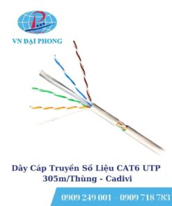Dây Cáp Truyền Số Liệu CAT6 UTP - 305m/Thùng