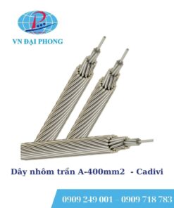 Dây cáp điện Cadivi nhôm trần A-400mm2