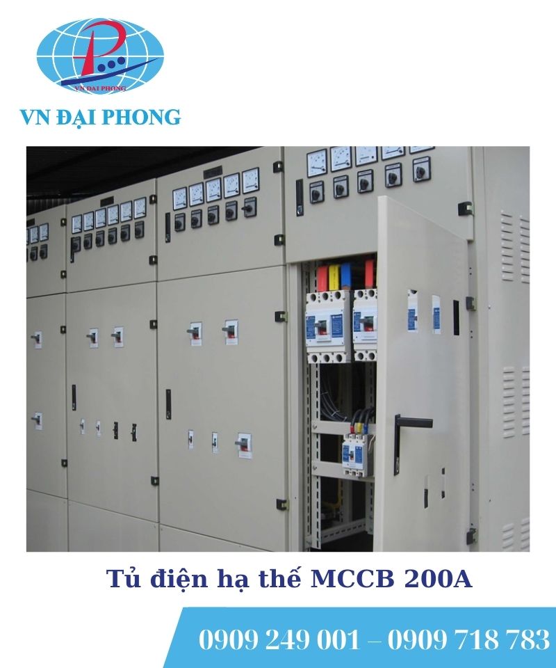 Tủ điện hạ thế MCCB 200A