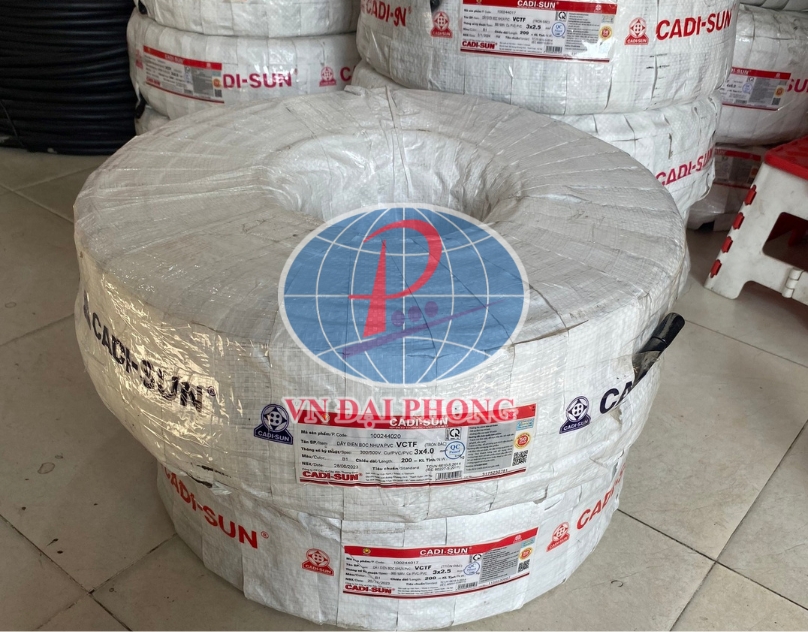 Dây cáp điện Cadisun CXV/DSTA 3 x 185+1 x 120 - 0,6/1kV