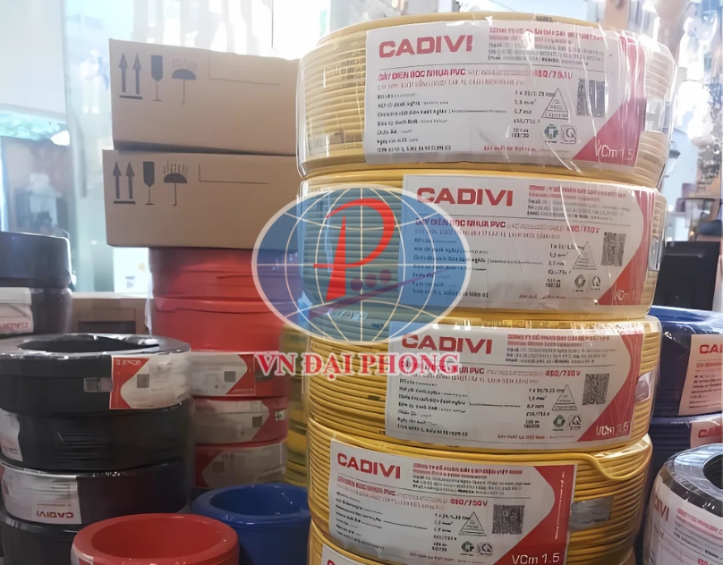 Dây cáp điện Cadivi CXV1.5mm2 (24kV)