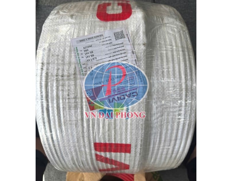 Dây cáp điện Cadivi CXV/FRT1x4mm2 (0.6/1kV)