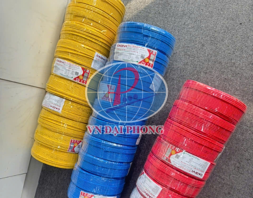 Dây cáp điện Cadivi DU-CV2x8mm2 (0.6/1kV)