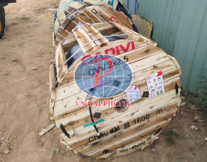 Dây cáp điện Cadivi DVV3X1.25mm2 (0.6/1kV)