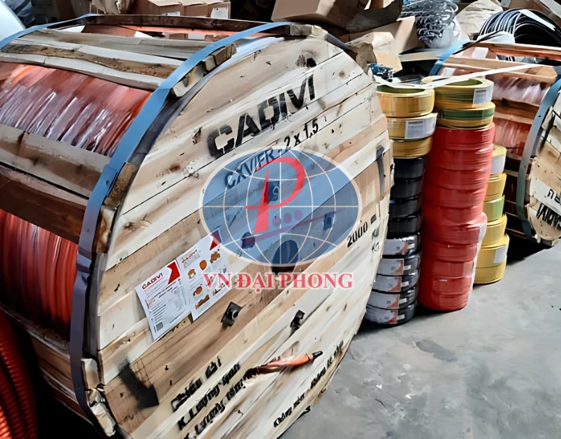 Dây cáp điện Cadivi DXV/SC/FR6X2.5mm2 (0.6/1kV)
