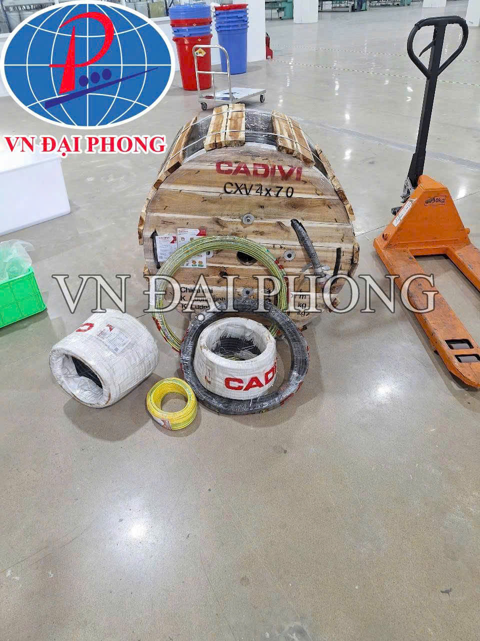 Dây cáp điện Cadivi VCm185mm2 (0.6/1kV)