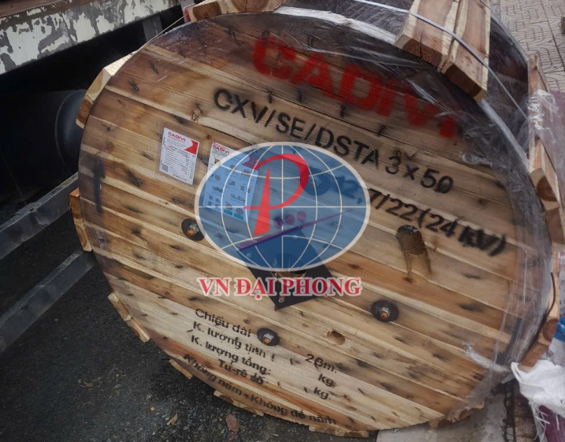 Dây cáp điện Cadivi VCM/HR-LF-10mm2 (0.6/1kV)
