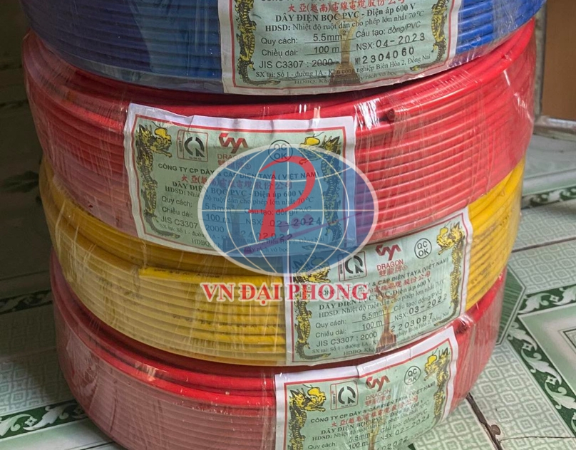 Dây cáp điện Taya CU/PVC/PVC (VV) 2 x 95