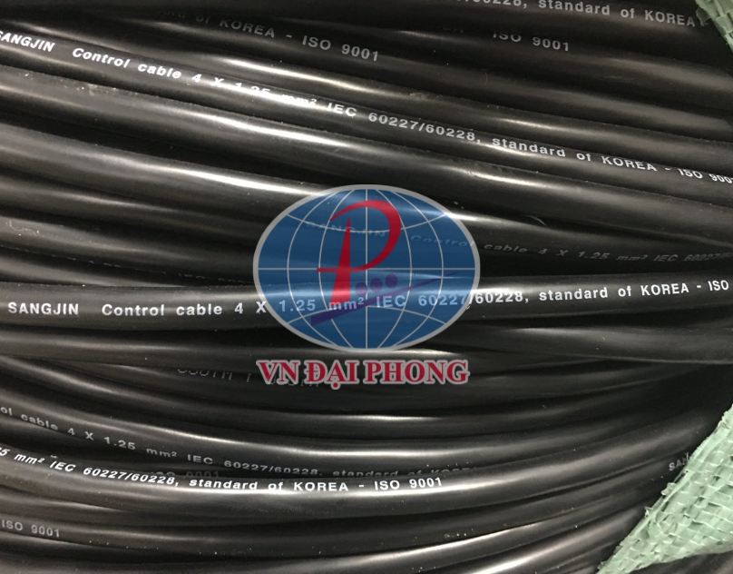 Cáp điều khiển không lưới SangJin 3 x 1.5 SQmm (L2)