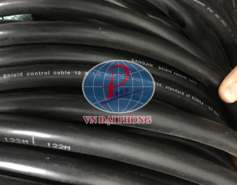 Cáp điều khiển không lưới SangJin 8 x 1.5 SQmm