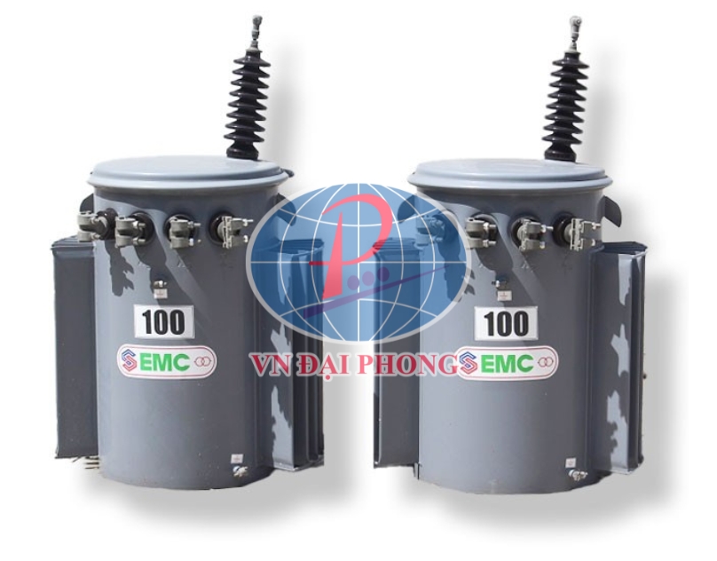 Máy biến áp dầu 1Pha EMC 100KVA 12.7/0.23KV -TCKT: 3370/EVN HCMC-KT