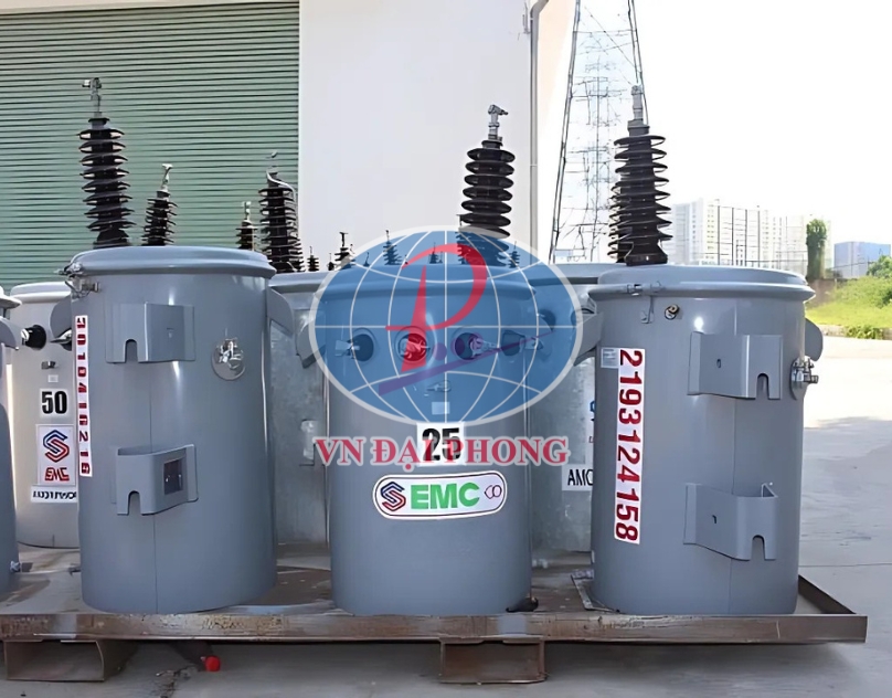 Máy biến áp dầu 1Pha EMC 37.5KVA 12.7/0.23KV -TCKT: 3370/EVN HCMC-KT