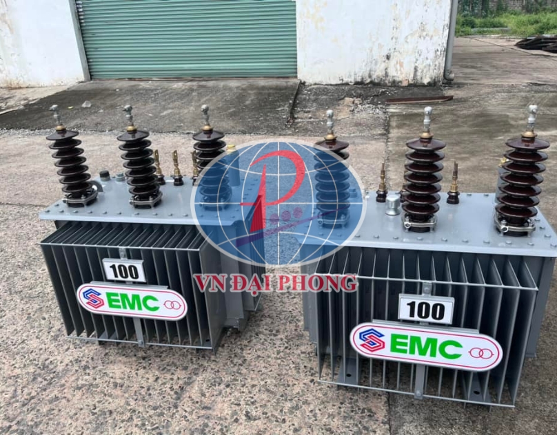 Máy biến áp dầu 3Pha EMC 100KVA 22/0.4KV TCKT: 3370/EVN HCMC-KT